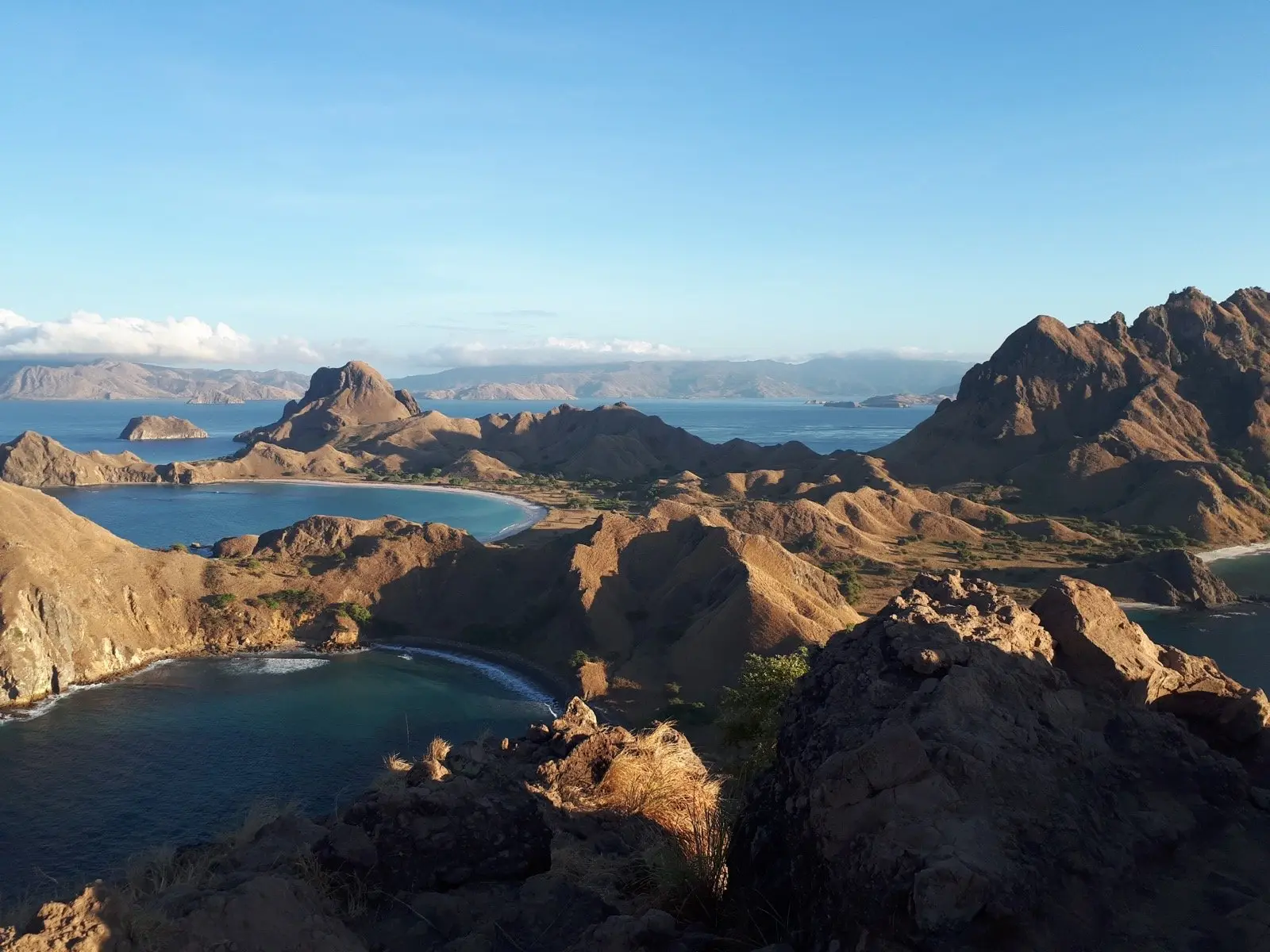 Padar Island viewpoint in Komodo National Park