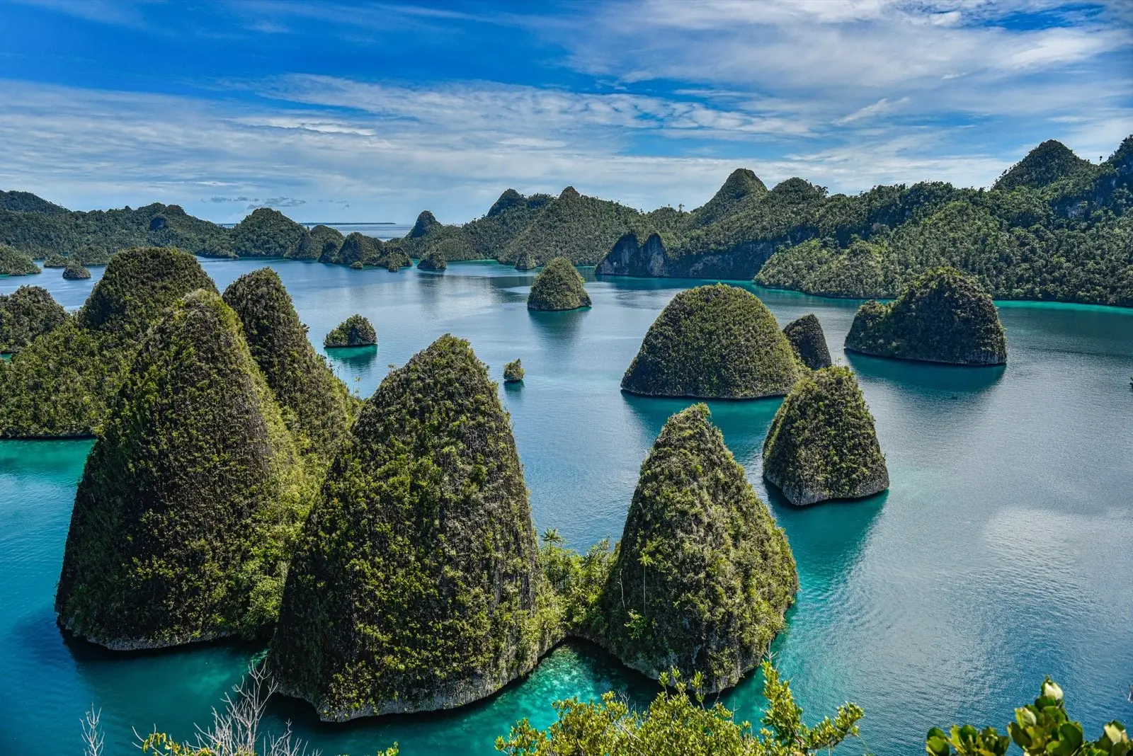 Wayag islands in Raja Ampat