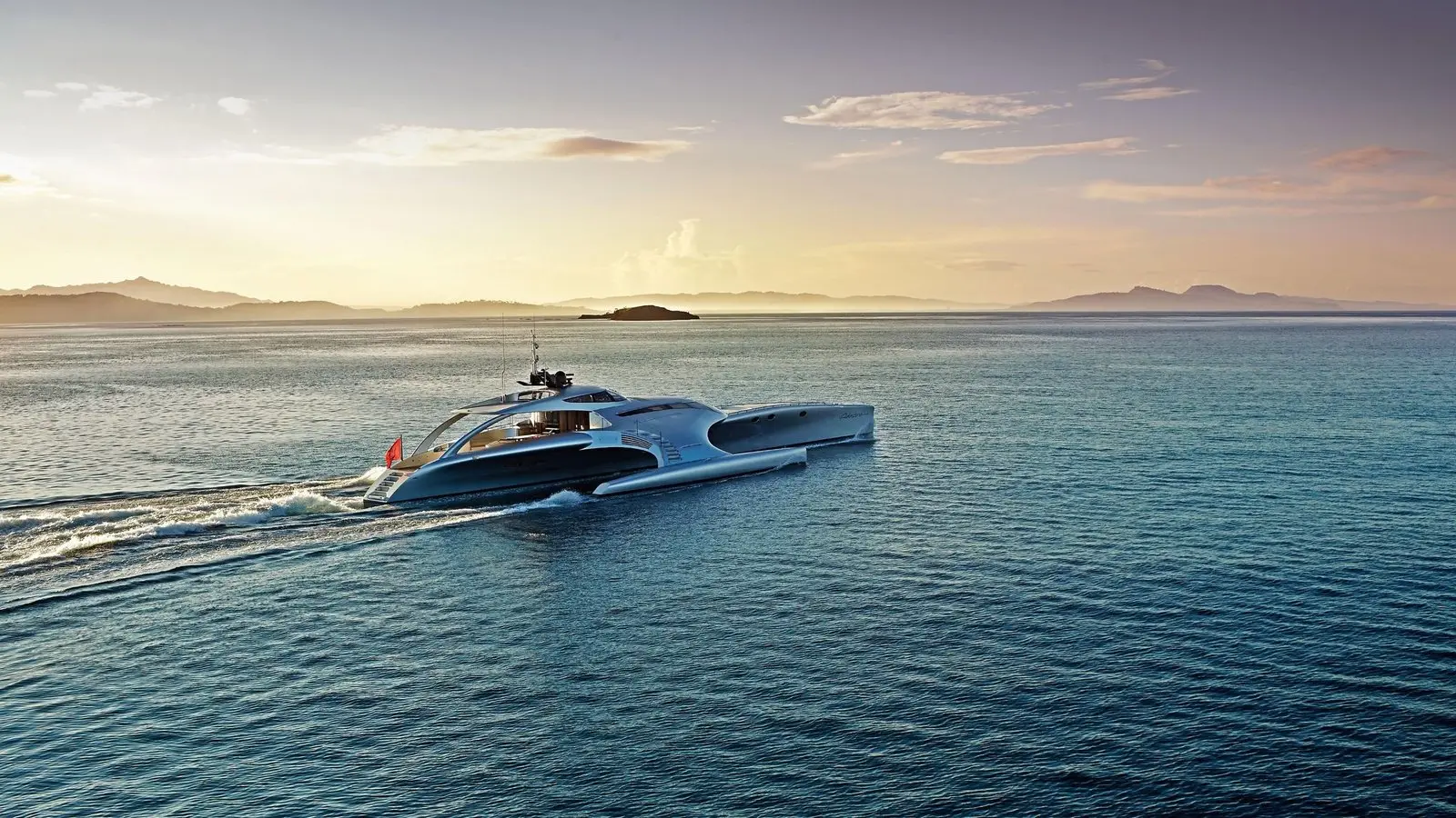 Adastra, a trimaran yacht charter in Komodo and Raja Ampat, Indonesia
