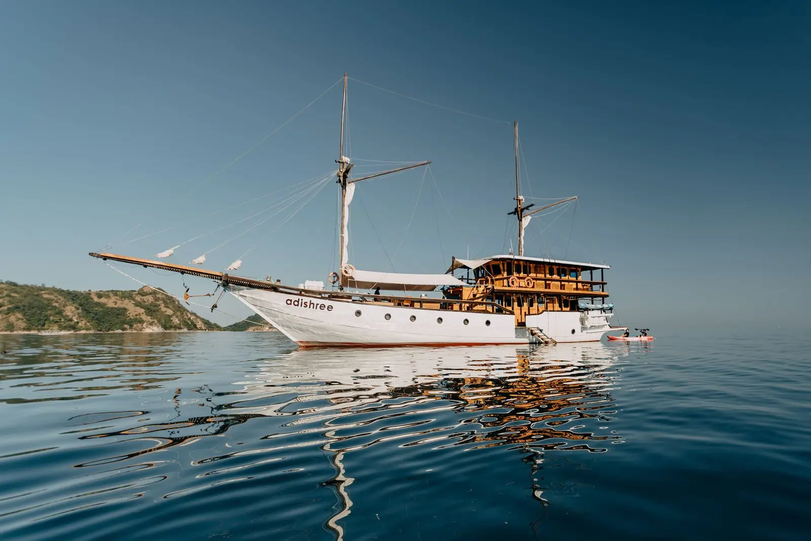 Adishree, a 5-cabin yacht for private charter in Komodo National Park, Indonesia