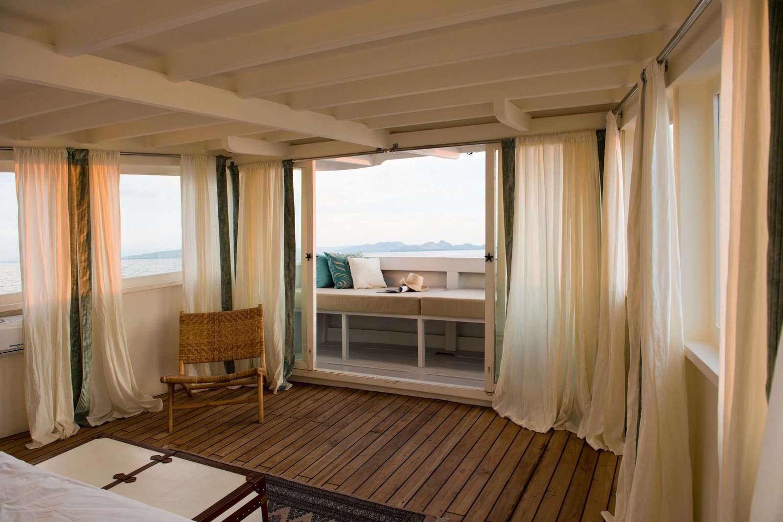 Private balcony off the master suite on Alexa