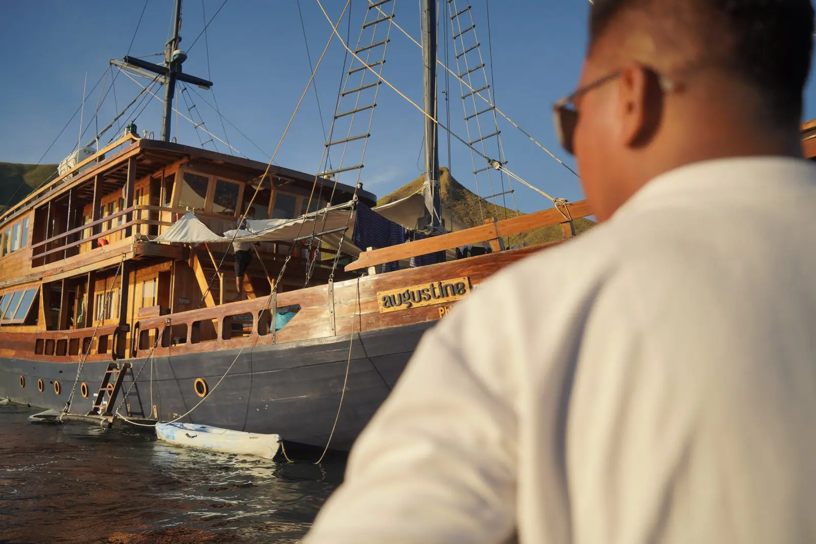 Augustine, a 4-cabin yacht for private charter in Komodo and Sumbawa, Indonesia
