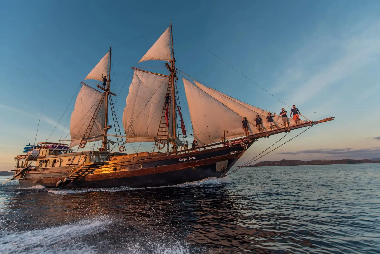 Carpe Diem, a 4-cabin yacht for cabin trips and private charter in Komodo, Raja Ampat and the Banda Islands