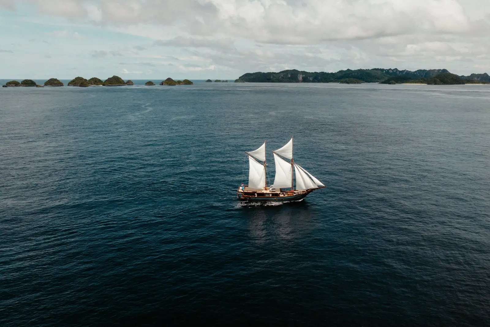 Dewata, a 3-cabin phinisi for private charter in Komodo, Raja Ampat and the Banda Islands