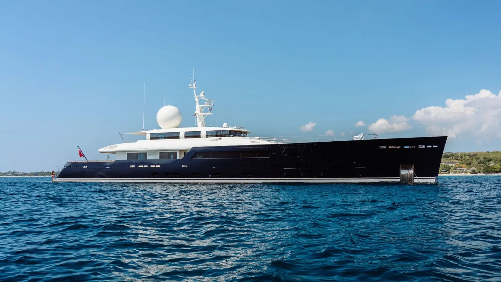 Galileo, a 5-cabin explorer yacht for private charter in Indonesia, the Indian Ocean and the South Pacific
